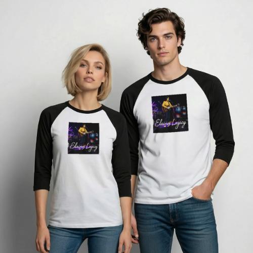 Elainee Live - Unisex Baseball T-Shirt