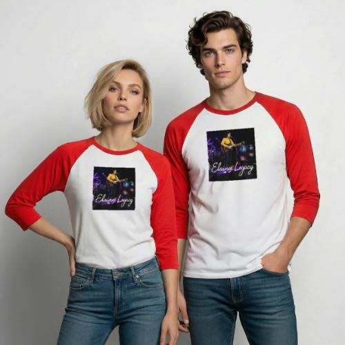 Elainee Live - Unisex Baseball T-Shirt