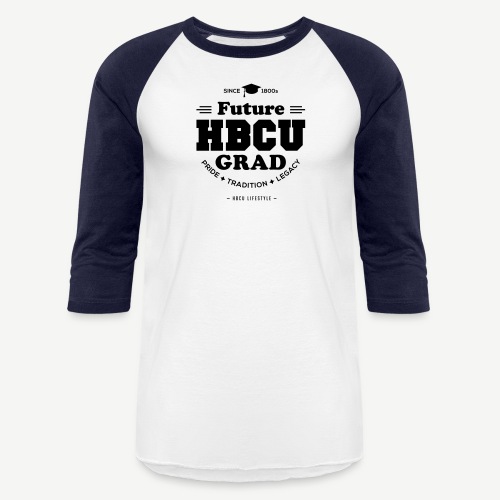 Future HBCU Grad Youth - Unisex Baseball T-Shirt