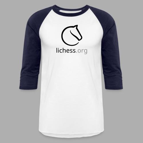 lichess.org logo - Unisex Baseball T-Shirt
