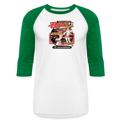 Bajita Lowrider by RollinLow - Unisex Baseball T-Shirt