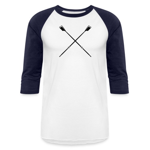 ROW crew oars design for crew team - Unisex Baseball T-Shirt