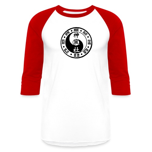 SWC LOGO BLACK - Unisex Baseball T-Shirt