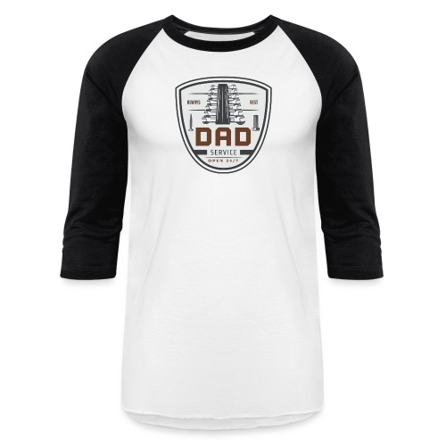 Dad service - Unisex Baseball T-Shirt