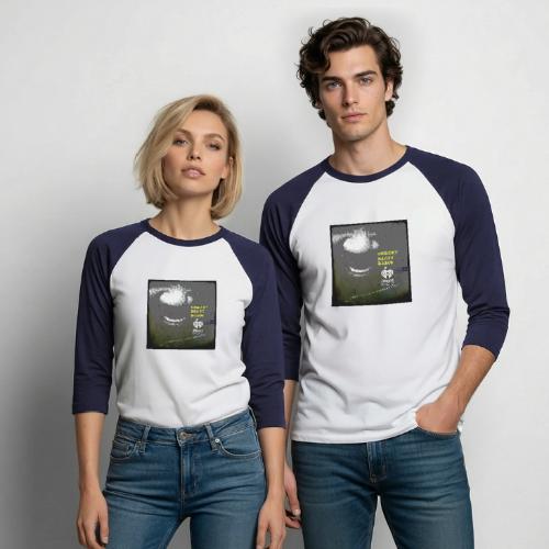 Comedy Beast Radio promo design - Unisex Baseball T-Shirt