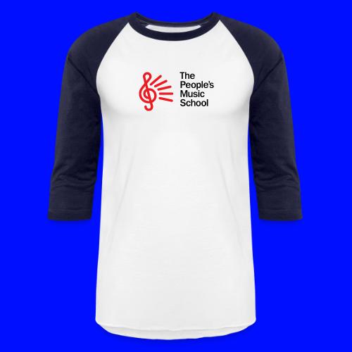 TPMS logo Red Black 2 1 - Unisex Baseball T-Shirt