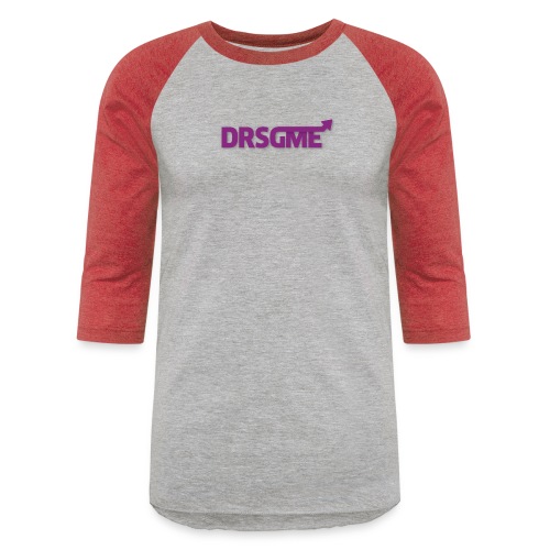 DRSGME.ORG Logo - Unisex Baseball T-Shirt