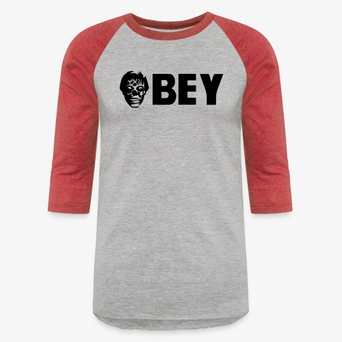 Alien OBEY Custom concept. - Unisex Baseball T-Shirt