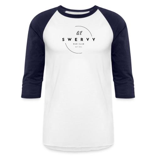 li'l swervy run club v1 - Unisex Baseball T-Shirt