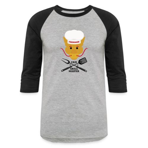 Firedragon Grill Master - Unisex Baseball T-Shirt