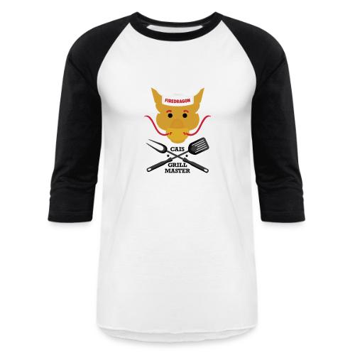 Firedragon Grill Master - Unisex Baseball T-Shirt