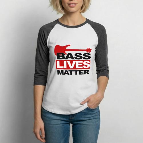 BASS LIVES MATTER - Unisex Baseball T-Shirt