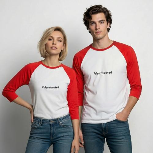 Polysaturated - Unisex Baseball T-Shirt