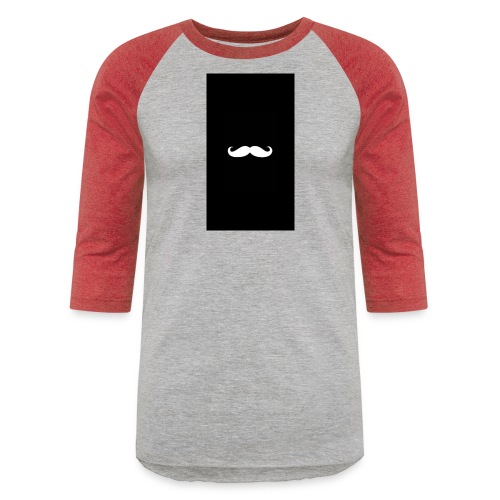 Mustache - Unisex Baseball T-Shirt