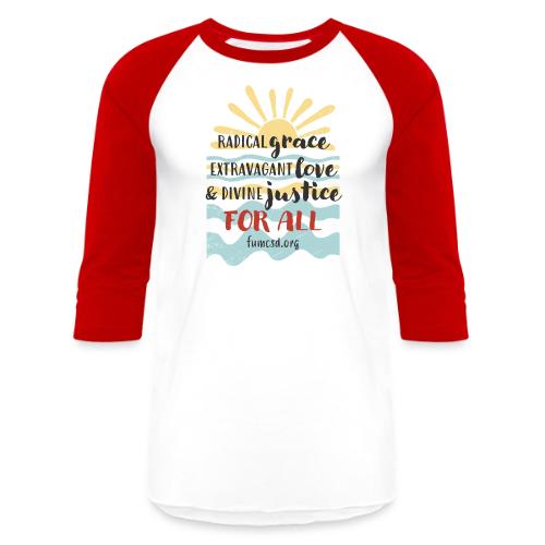 Beachy FUMCSD - Unisex Baseball T-Shirt