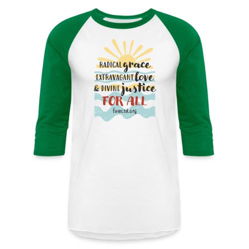 Beachy FUMCSD - Unisex Baseball T-Shirt