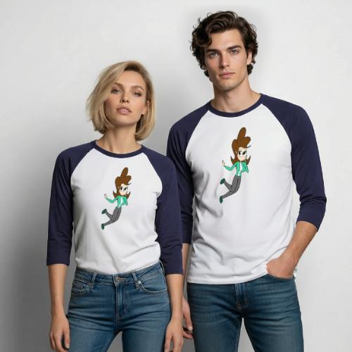 Coll - Unisex Baseball T-Shirt