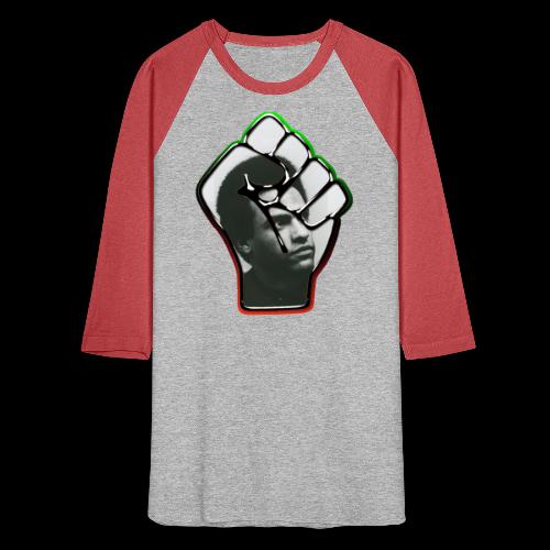 Huey Newton RBG Fist - Unisex Baseball T-Shirt