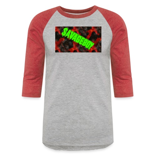 SavageBoy - Unisex Baseball T-Shirt