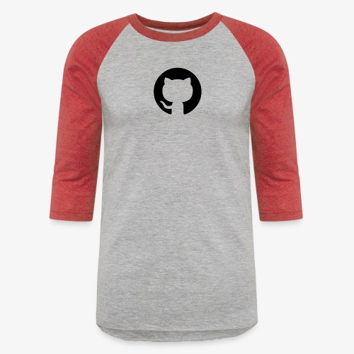 cat logo - Unisex Baseball T-Shirt