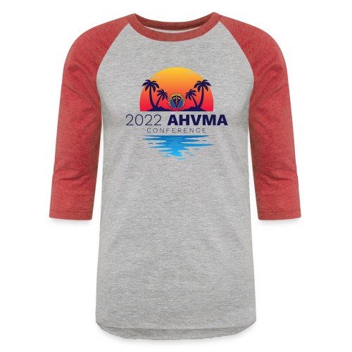 AHVMA Conference 22 - Unisex Baseball T-Shirt