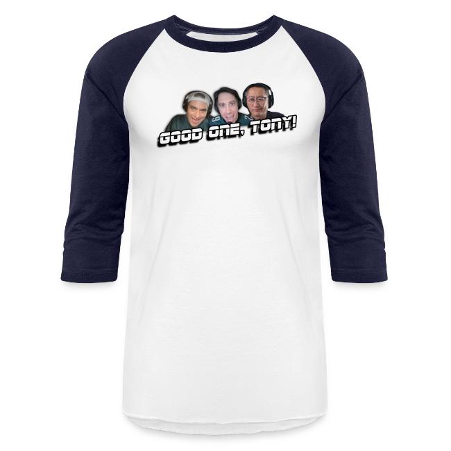 GOOD ONE, TONY! (with Fusco Show back)