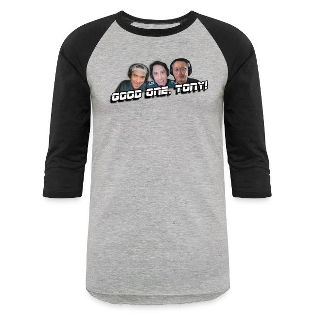 GOOD ONE, TONY! (with Fusco Show back)