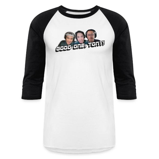 GOOD ONE, TONY! (with Fusco Show back)