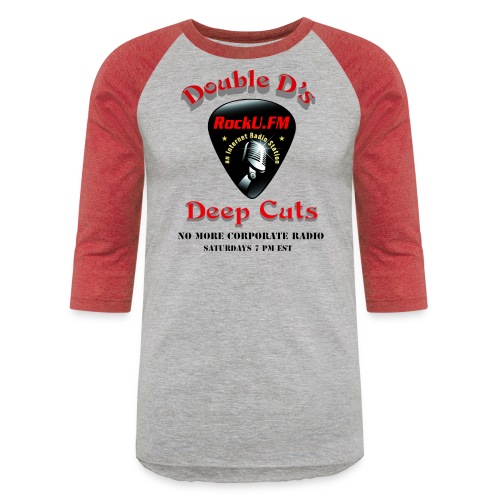 DD s Favorite w/ Radio Graphic Back - Unisex Baseball T-Shirt