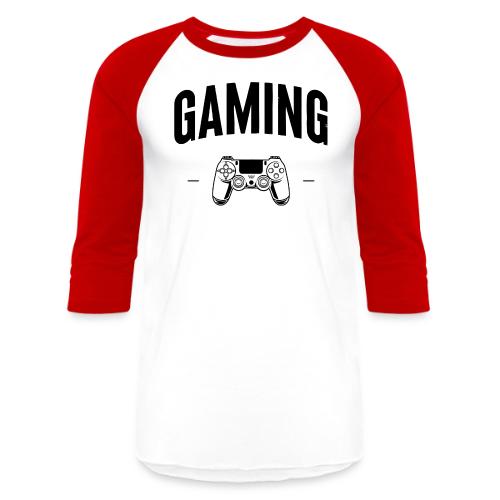 Black Gaming Colection - Unisex Baseball T-Shirt