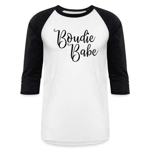 Boudie Babe - Unisex Baseball T-Shirt