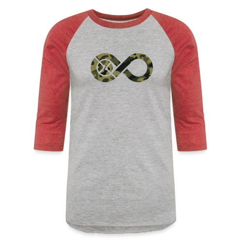 Infinity Camo - Unisex Baseball T-Shirt