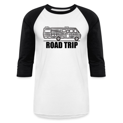 Breaking Bad Road Trip RV png - Unisex Baseball T-Shirt