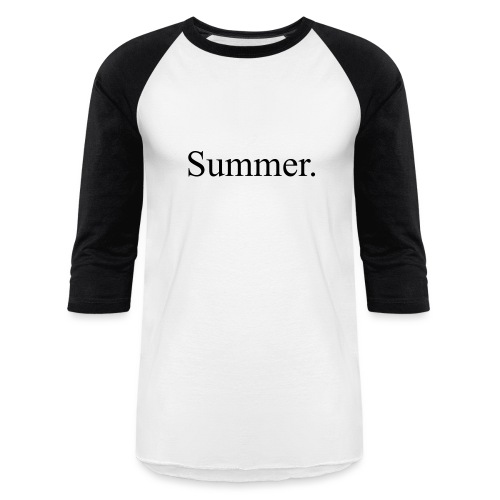 Summer [Period] Teacher T-Shirts - Unisex Baseball T-Shirt