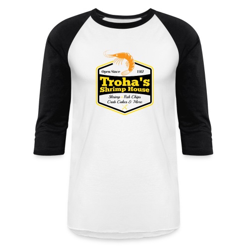 Troha's Logo - Unisex Baseball T-Shirt