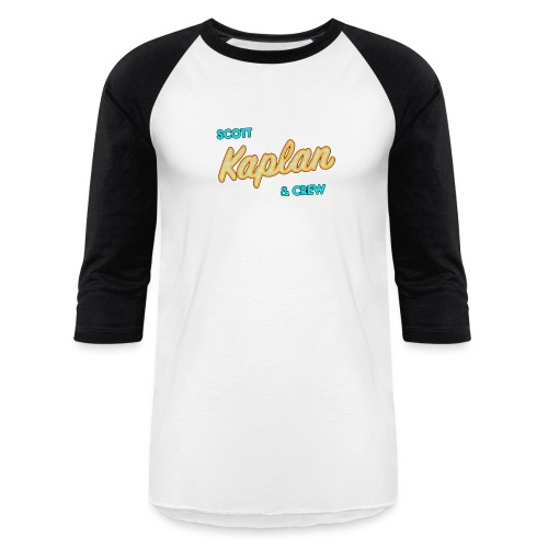 Kaplan and Crew Logo Merch - Unisex Baseball T-Shirt