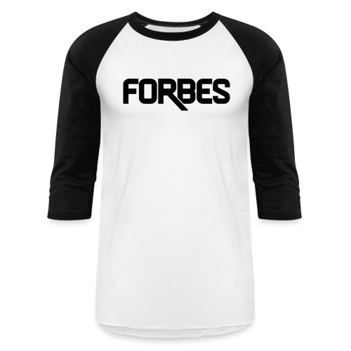 Forbes Logo FA png - Unisex Baseball T-Shirt