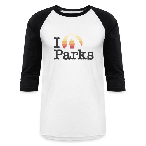 I (Arch) Parks - Unisex Baseball T-Shirt