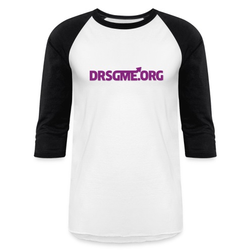 DRSGME.ORG Logo - Unisex Baseball T-Shirt