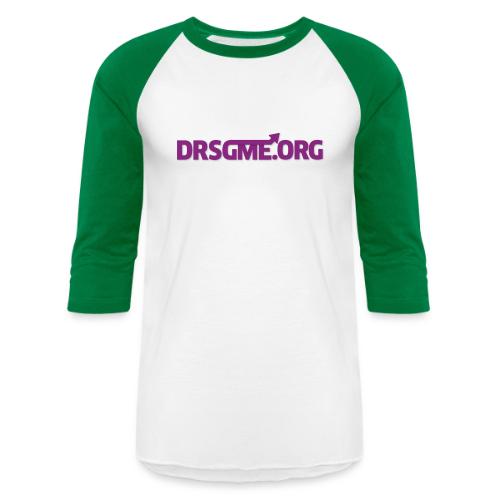 DRSGME.ORG Logo - Unisex Baseball T-Shirt