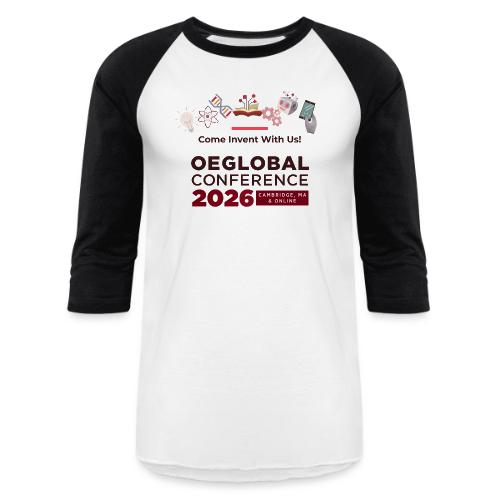 OEGlobal Conference 2026 Icons - Unisex Baseball T-Shirt