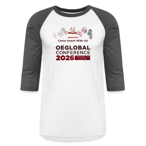 OEGlobal Conference 2026 Icons - Unisex Baseball T-Shirt