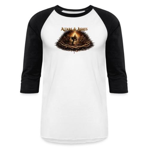 Altars & Ashes Crown of Thorns Tee - Unisex Baseball T-Shirt