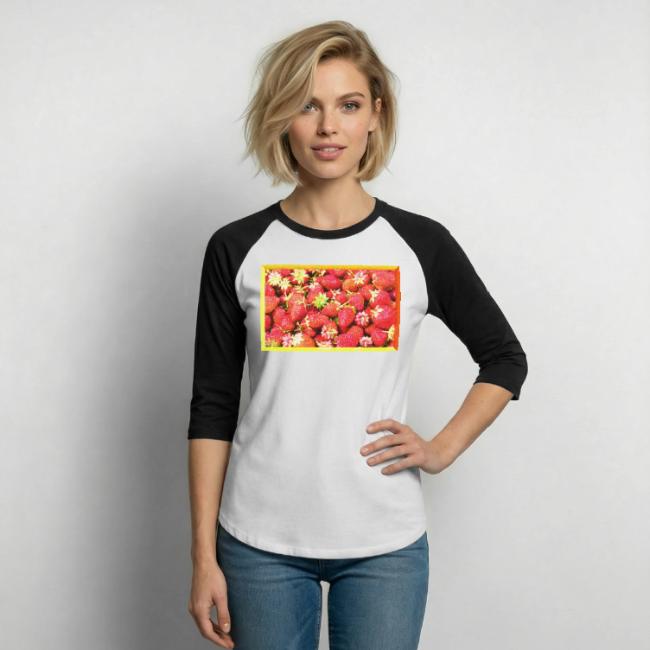 "Stack of Strawberries Fruit" Cute Photo. Buy Now