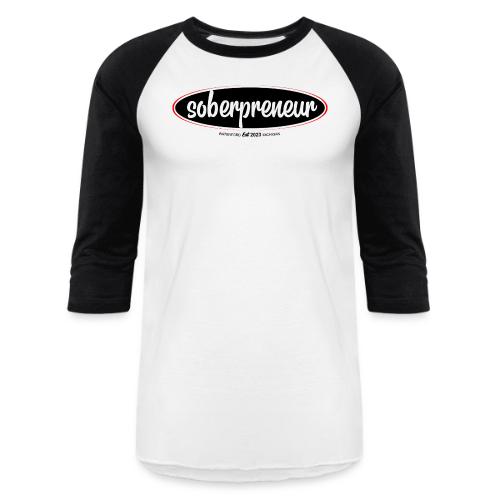 soberpreneur Logo 2023 - Unisex Baseball T-Shirt