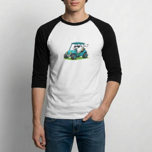 Dab On The Green - 19th Hole Party Tee - Unisex Baseball T-Shirt