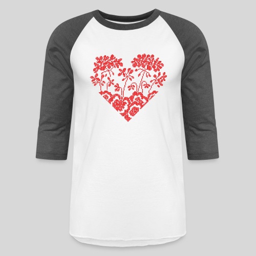 Serdce (Heart) 2A - Unisex Baseball T-Shirt
