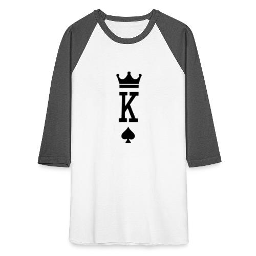 King of Spades - Unisex Baseball T-Shirt