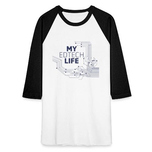 MYCircuit T Shirt (Dark) - Unisex Baseball T-Shirt