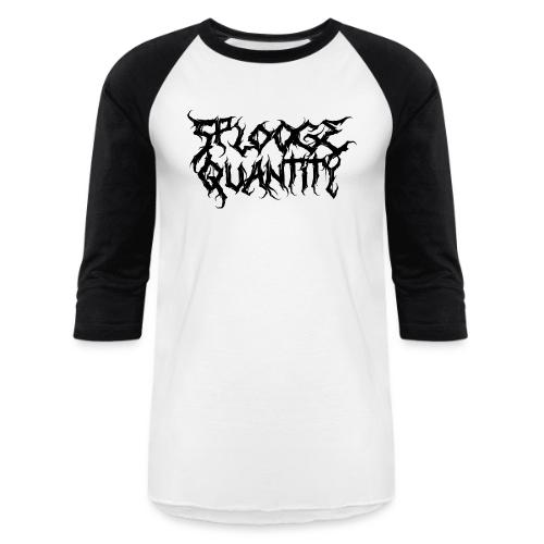 Splooge Quantity (Black Text) - Unisex Baseball T-Shirt